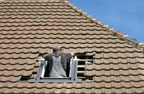 Pose de velux - Gan